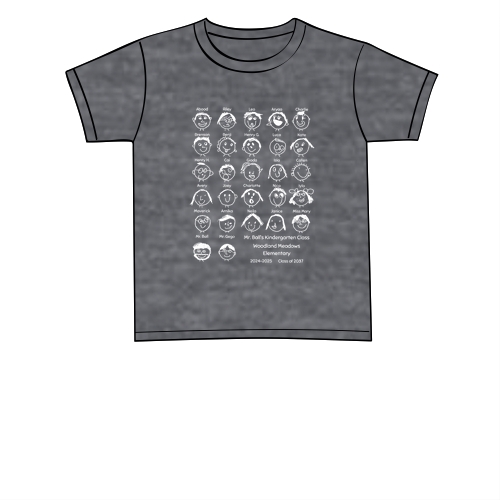 Gildan Heavy Cotton Basic Youth T-Shirt -- Dark Heather