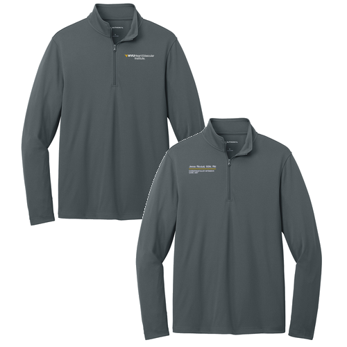 Port Authority Dry Zone Uv Micro-Mesh 1/4-Zip -- Graphite