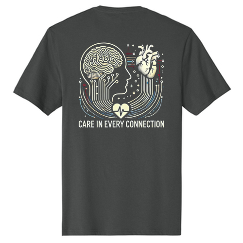 District Made Unisex Perfect Weight Crew Tee -- Charcoal