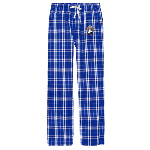 District Flannel Plaid Pant -- Deep Royal