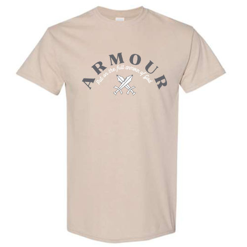 Gildan Heavy Cotton Basic T-Shirt -- Sand