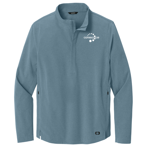 [HIDE] OGIO Aspect 1/2-Zip Pullover -- Blue Mist