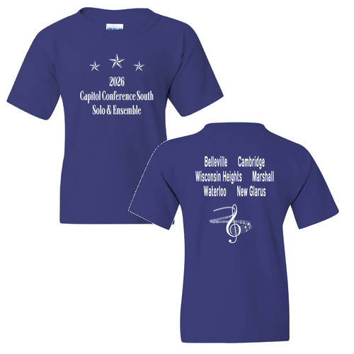 Gildan Cotton T-Shirt Youth -- Cobalt