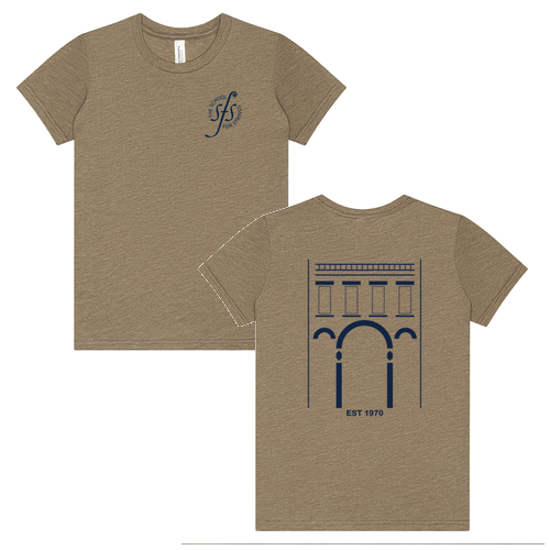 Bella Canvas Youth Triblend Jersey Short Sleeve Tee -- Olive Triblend