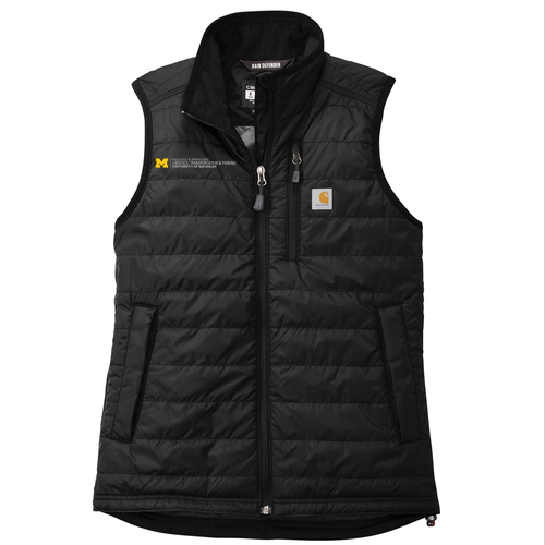 Ladies Carhartt Gilliam Vest -- Black, $112