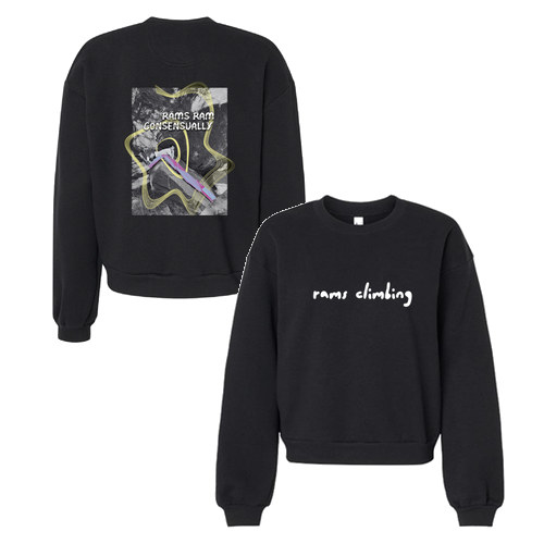 ReFlex Fleece Women's Crewneck Sweatshirt -- Black