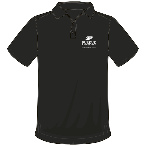 Gildan Ladies Black Polo