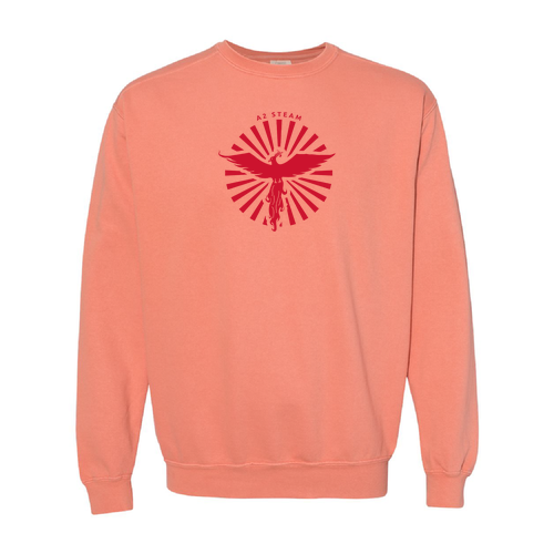 Comfort Colors Adult Crewneck Sweatshirt -- Terracotta