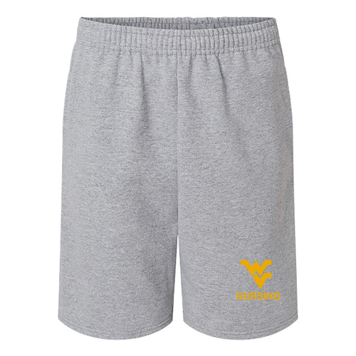 JERZEES Nublend Fleece Shorts -- Athletic Heather