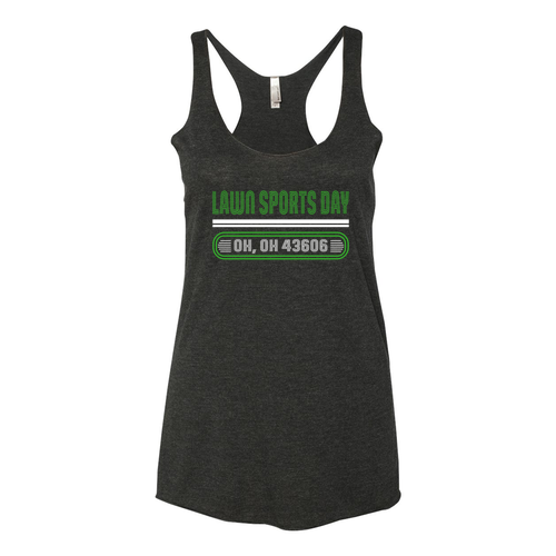 Next Level Apparel Ladies Tri Blend Racerback Tank -- Vintage Black