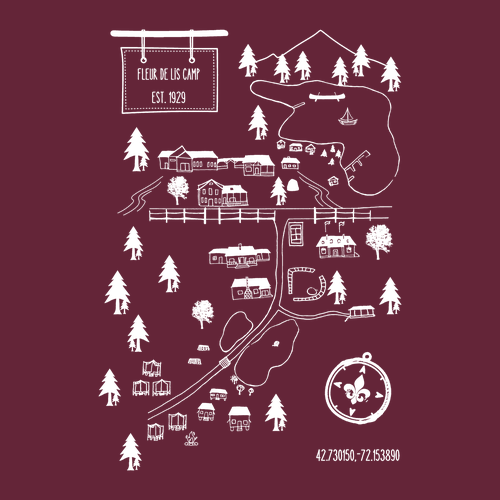 Port and Company Youth Crewneck Sweatshirt -- Maroon