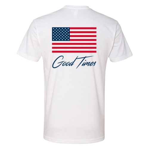 Next Level Mens CVC Crew -- White