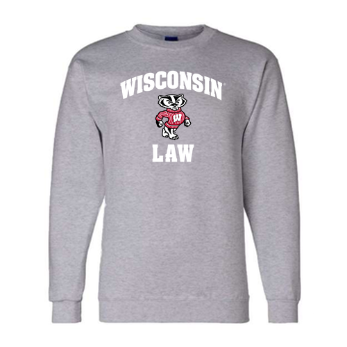 Champion Powerblend Crewneck Sweatshirt -- Light Steel