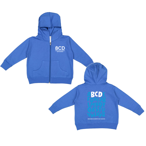 Rabbit Skins Toddler Full Zip Fleece Hoodie -- Royal