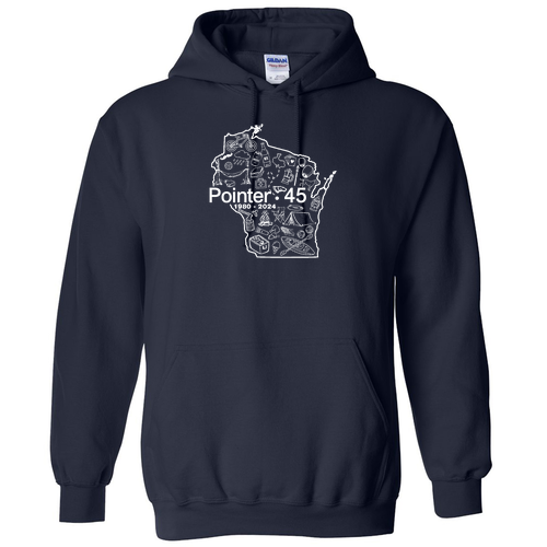 Gildan Heavy Blend Hooded Sweatshirt -- Navy