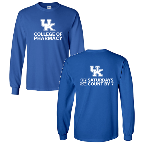 Gildan Ultra Cotton Longsleeve Basic T-Shirt -- Royal