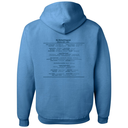 Jerzees 8 oz 50/50 Nublend Adult Hooded Sweatshirt -- Columbia Blue