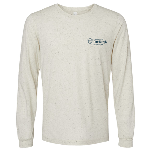 Bella+Canvas Unisex Triblend Long Sleeve Tee -- Oatmeal TriBlend