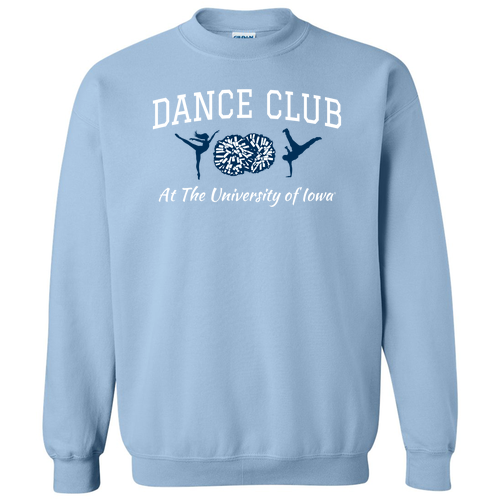 Gildan Heavy Blend Crew Neck Sweatshirt -- Light Blue