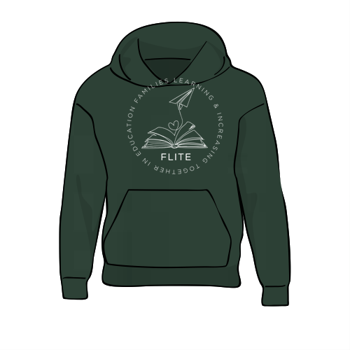 Gildan Heavy Blend Youth Hooded Sweatshirt -- Forest Green