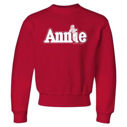 Jerzees Youth 8 oz 50/50 Nublend Fleece Crew -- True Red