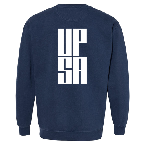 Comfort Colors Adult Crewneck Sweatshirt -- True Navy