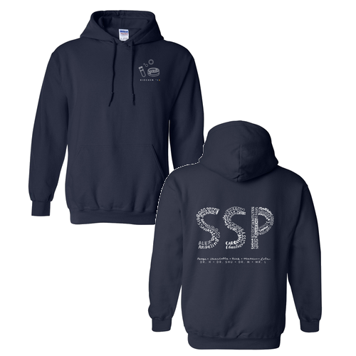 Gildan Heavy Blend Hooded Sweatshirt -- Navy