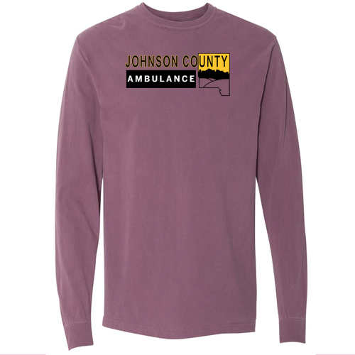 Comfort Colors Ringspun Long Sleeve Tee -- Berry