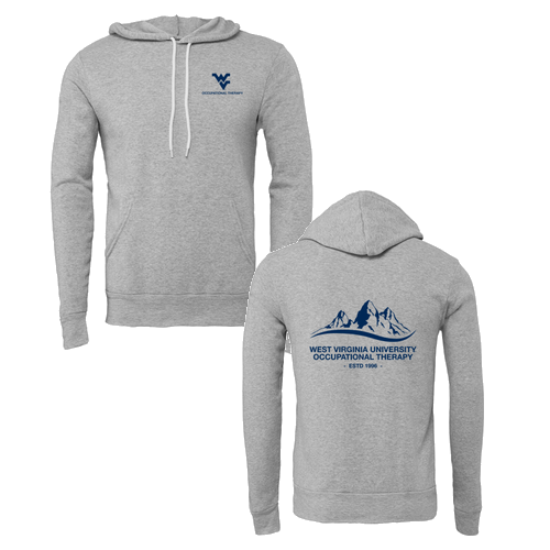 BELLA + CANVAS Sponge Fleece Hoodie -- Athletic Heather