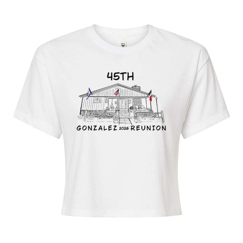 Next Level Ladies' Ideal Crop T-Shirt -- White