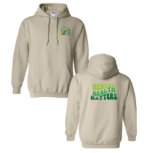 Gildan Heavy Blend Hooded Sweatshirt -- Sand