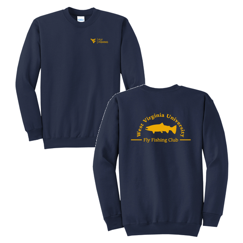 Port and Company Classic Crewneck Sweatshirt -- Navy