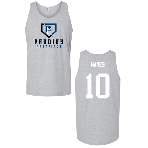 American Apparel Unisex 4.3 Oz Fine Jersey Tank -- Heather Grey