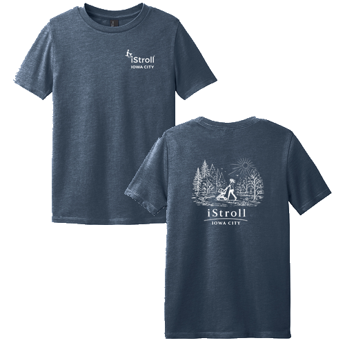 District Youth Perfect Blend Cvc Tee -- Heathered Navy