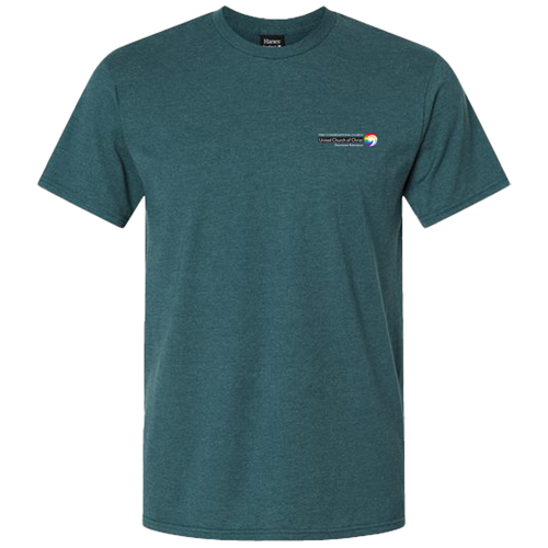 Hanes Perfect-T Ring Spun T-Shirt -- Jade Pine Heather