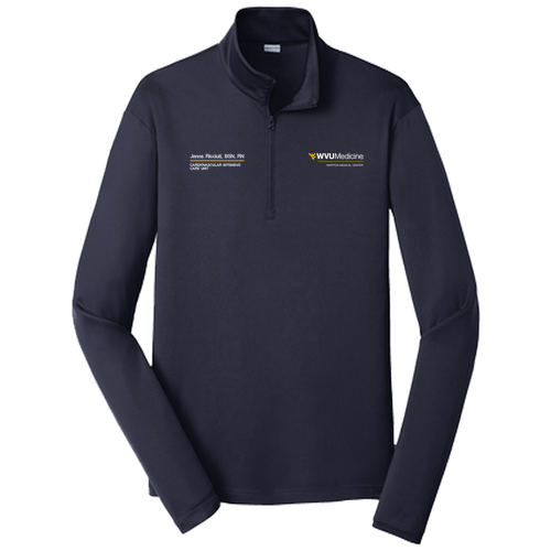 Sport-Tek PosiCharge Competitor Quarter Zip Pullover -- True Navy