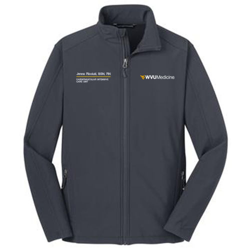 Port Authority Core Soft Shell Jacket -- Battleship Grey