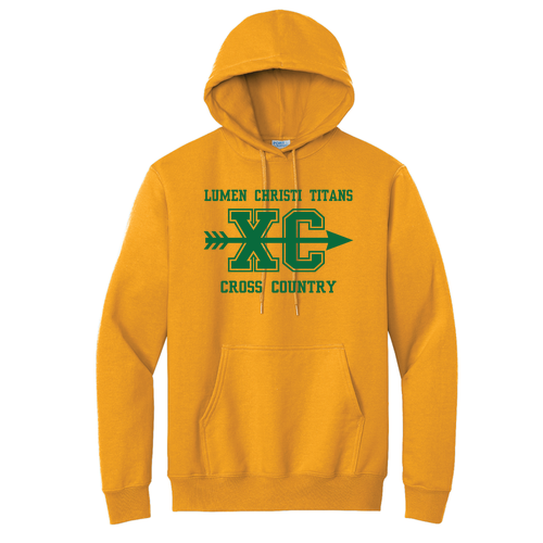 Port and Company Essential Pullover Hooded Sweatshirt -- Gold