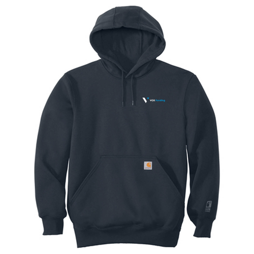 Carhartt Rain Defender Paxton Heavyweight Hooded Sweatshirt -- New Navy
