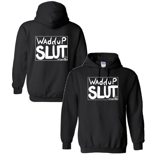 Gildan Heavy Blend Hooded Sweatshirt -- Black