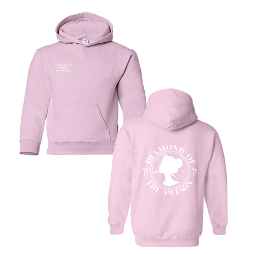 Gildan Heavy Blend Hooded Sweatshirt -- Light Pink