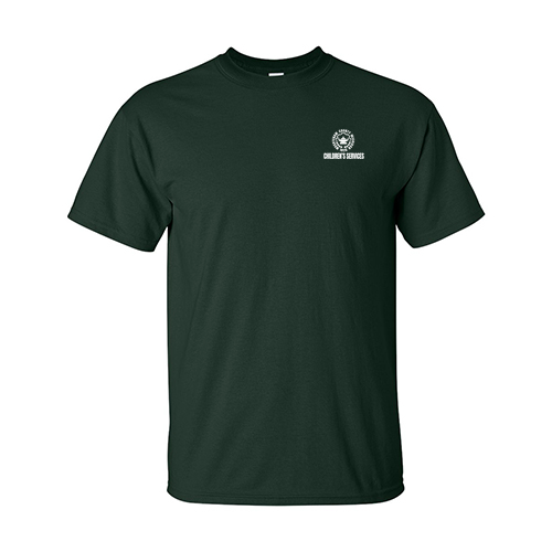 Gildan Ultra Cotton Basic T-Shirt -- Forest Green