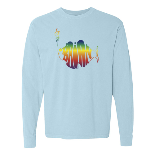 Comfort Colors Ringspun Long Sleeve Tee -- Chambray