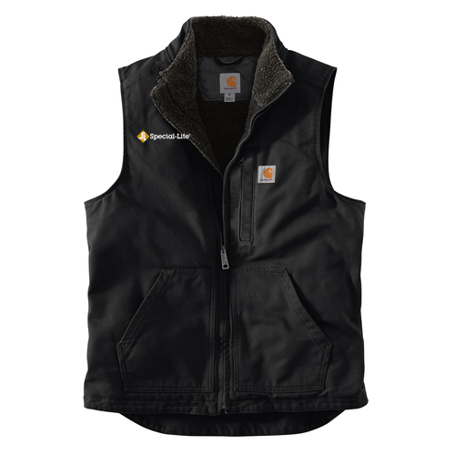 Carhartt Sherpa-Lined Mock Neck Vest -- Black
