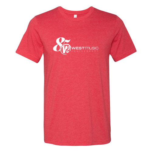 Bella Canvas Unisex Heather CVC T-Shirt -- Heather Red Horizontal