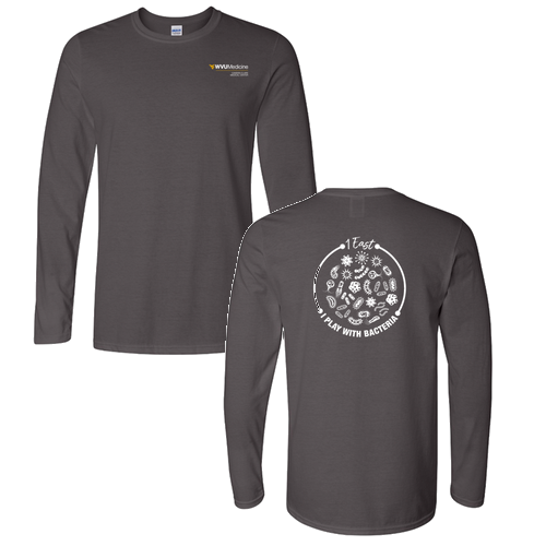 Gildan Softstyle Longsleeve T Shirt -- Charcoal