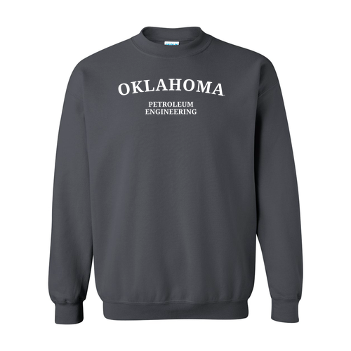 Petroleum Gildan Heavy Blend Crew Neck Sweatshirt -- Charcoal