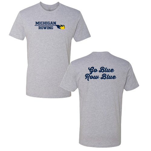 Next Level Apparel Unisex Cotton Tee -- Heather Grey SCREENPRINT