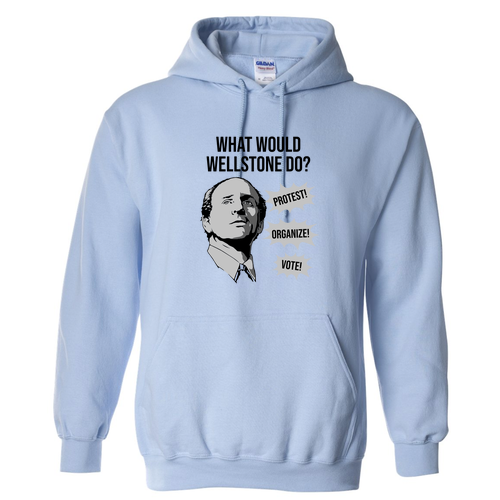 Gildan Heavy Blend Hooded Sweatshirt -- Light Blue