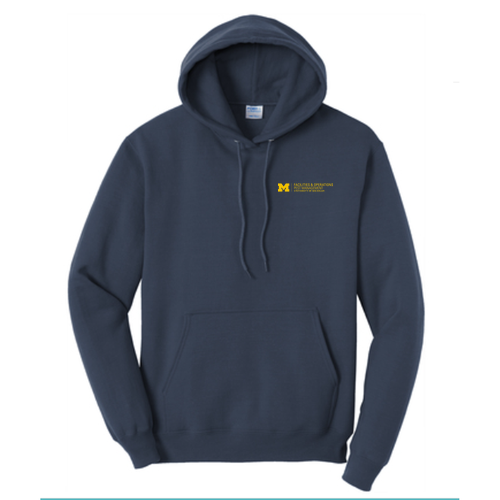 Port and Company Tall Core Fleece Pullover Hooded Sweatshirt -- Navy, $28